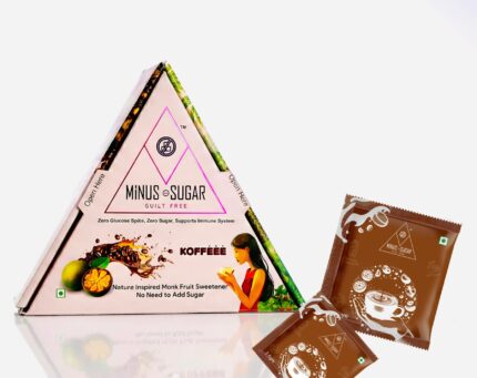 Minus Sugar Coffee – Medium Sweetness - 30 Sachets ( No need to add Sugar )
